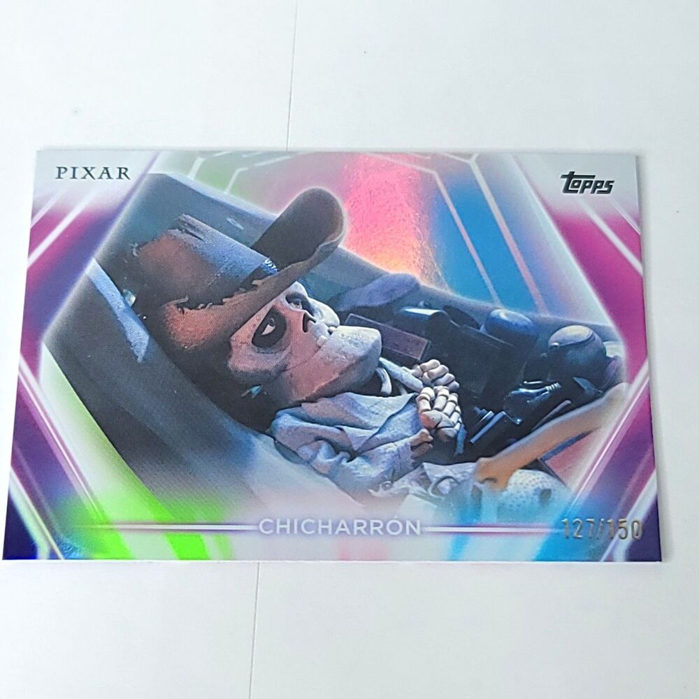 Chicharron Topps 2026 Disney Neon Holo Parallel Refractor Limited 127/150